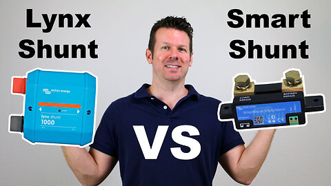 Victron Lynx Shunt vs SmartShunt (best battery monitor for Van and RV power systems)