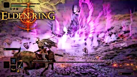 Elden Ring - Boss Fight - Full-Grown Fallingstar Beast - Mt. Gelmir