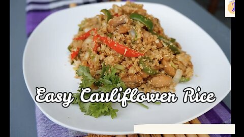 HOW TO LOSE WEIGHT FAST & EASY WITH CUSTOM KETO DIET, KETO EASY CAULIFLOWER RICE, HEALTHY DIET