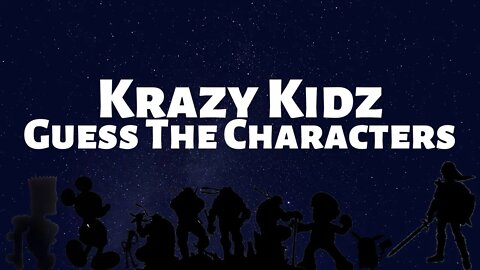 Krazy Kidz Guess The Characters! | Krazy Kidz Creations