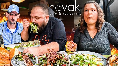 HOW DOES NOVAK ĐOKOVIĆ'S RESTAURANT LOOK?!? Food, service, Ambience