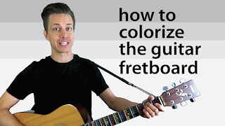 Basics // How to Colorize the Guitar Fretboard