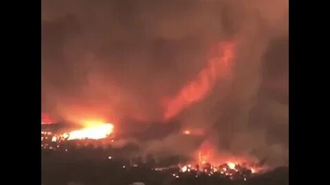 Giant fiery tornado formed in California after powerful wildfires