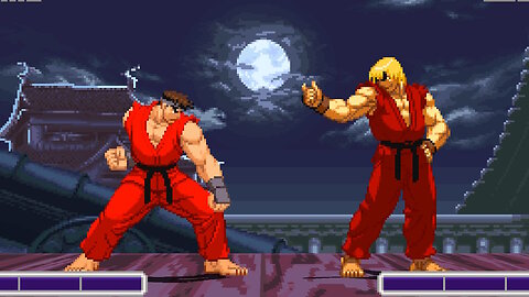 MUGEN - Sensei Ryu vs. Sensei Ken - Download