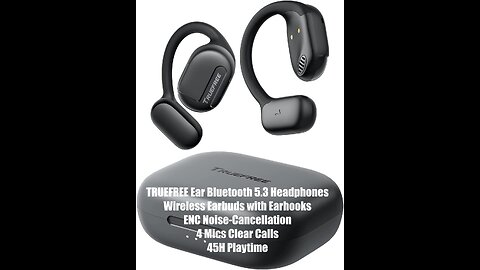 TRUEFREE Open Ear Bluetooth 5.3 Headphones