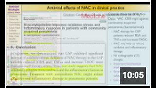 Science-based Antiviral Nutrition against Influenza (flu): NAC, acetyl-cysteine