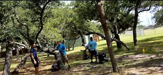 Rockport, TX Disc golf (with friends!)