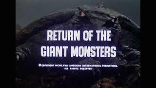 Return of the Giant Monsters (1967) trailer