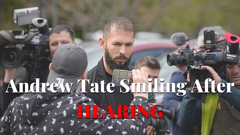 Andrew Tate Smiling After Hearing | Is He Finally Free?