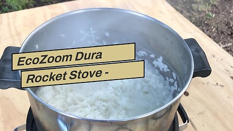 EcoZoom Dura Rocket Stove - Portable Camp Stove for Backpacking, Hiking, and Survival, no Gas o...
