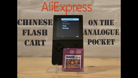 AliExpress Flash Cart (Chinese Everdrive) on the Analogue Pocket