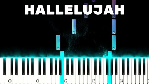 Hallelujah - Piano Music [Tutorial]