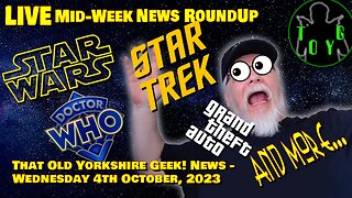 Wednesday Live News Stream - TOYG! News - 4th October, 2023