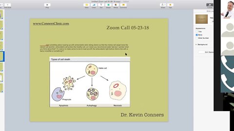 Chemo and Antioxidants - Dr Conners Live