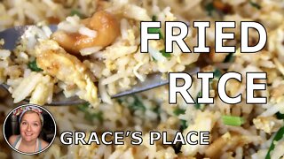 FRIED RICE: So EASY to Make! Use Up Leftover Rice! Great for Breakfast, Lunch, and Dinner!