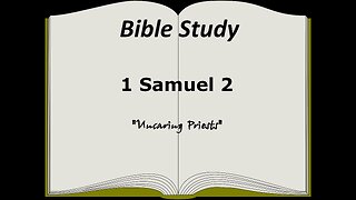 1 Samuel 2 Bible Study