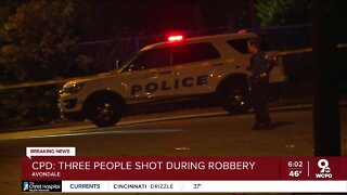 3 people shot during a robbery in Avondale