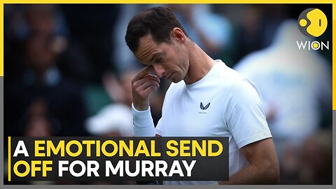 This was the emotional farewell of Andy Murray in his last match | WION | NE