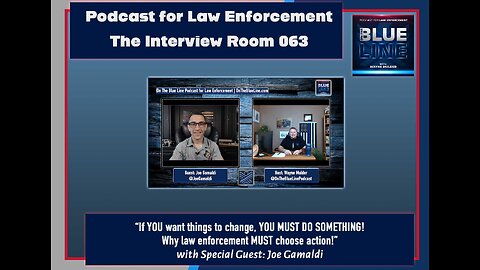 Why law enforcement MUST choose action! with Joe Gamaldi | TIR 063