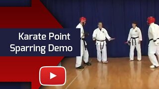 Karate Point Sparring Demonstration - Grandmaster Keith Yates