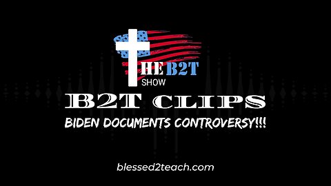 BIDEN DOCUMENTS CONTROVERSY!!!