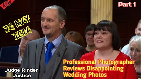 Professional Photographer Reviews Disappointing Wedding Photos | Part 1 | Judge Rinder Justice
