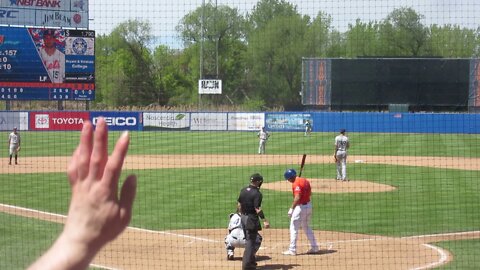 Tebow 2nd AB Syracuse vs Columbus 5 18 19 5th inn