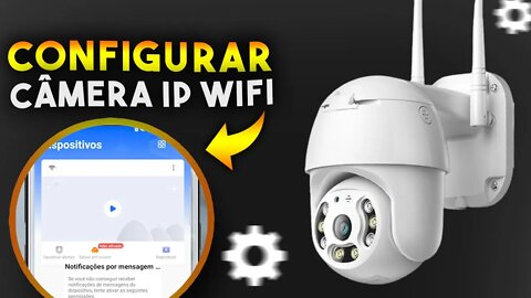 Como CONFIGURAR CÂMERA IP WIFI Speed Dome (PASSO A PASSO)