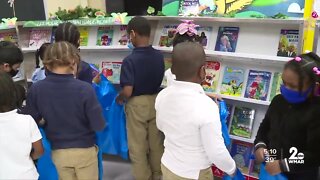 "If You Give a Child a Book" campaign provides free books to students in North Baltimore