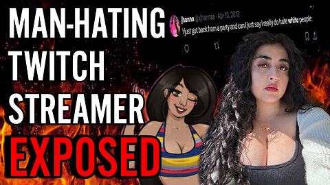 VIRAL Video Shows Twitch Streamer @xjhannaa "Joking" About TRANSING Her Kid?! She HATES White Men!!