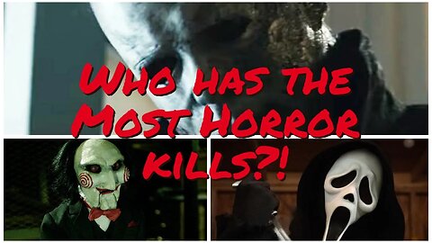 Horror Icons with most kills!