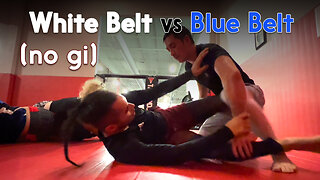 Jiu Jitsu White Belt vs Blue Belt Sean [No Gi] | Circadian MMA (10-18-2022)