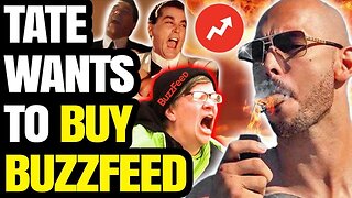 Andrew Tate Offers To Buy BANKRUPT BuzzFeed So He Can Personally FIRE The 'Liberal Mega Dorks'