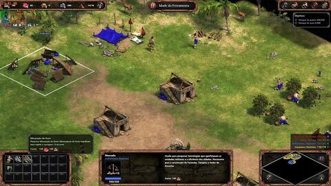 Gameplay Age of Empires Definitive Edition, com o E3 1240v2 (i7 3770) e a RX570 e 16GB DDR3 1600MHz.