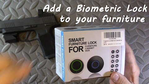 Add a Fingerprint, Biometric Lock to Your Furniture