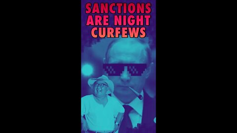 Trade Sanctions are Covid Night Curfews I #shorts