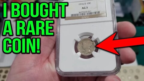 I BOUGHT A RARE and VALUABLE COIN AT A COIN SHOW! COIN COLLECTION UPDATE!
