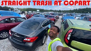 EVERY CAR I WENT TO CHECK OUT TODAY AT COPART WAS ABSOLUTE TRASH! *NO INVENTORY AT AUCTION*