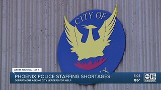 Phoenix police asking city council for help with staffing issues
