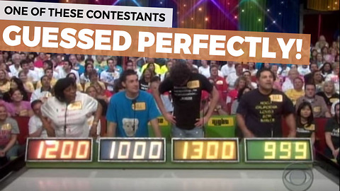 It Has Only Happened This One Time Ever On The Price Is Right [video]
