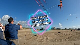 Meet Expert Kite Fliers Ken Odle & Lonnie Cotton Surfside Flyers Kite Club - Kites Take Flight 2022