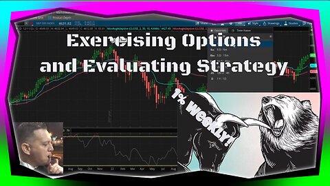 Option exercising and a lesson in diversification
