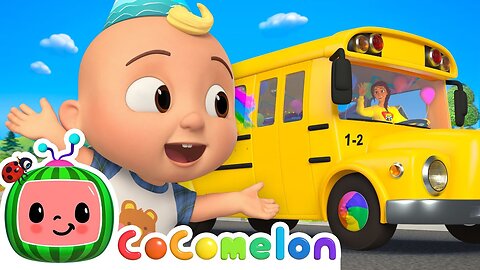 Wheels on the Birthday Bus Song! 🎂 Happy Birthday JJ! | CoComelon Nursery Rhymes & Kids Songs