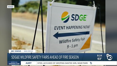 SDG&E holds wildfire safety fairs ahead of fire season