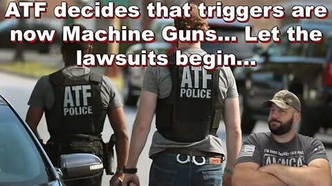 ATF decides these triggers are now Machine Guns and we CAN’T have them… Launch the lawsuits...