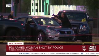 Woman hospitalized after being shot by Phoenix officers near 19th Avenue and Bell Road