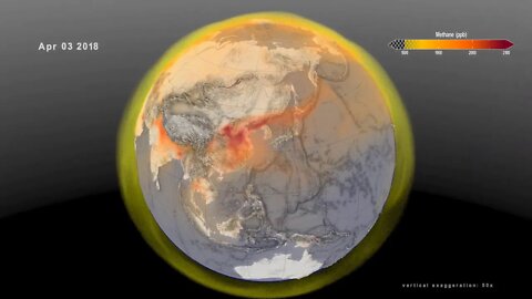Global Atmospheric Methane for Earth Day 2020