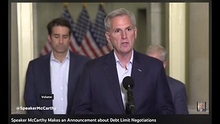 BREAKING: Speaker McCarthy Makes an Announcement about Debt Limit Negotiations