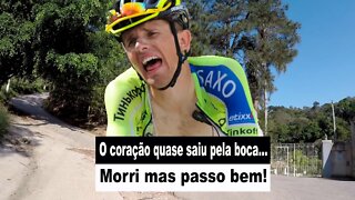 O coração quase saiu pela boca... Treino de subida - Ciclismo Pedal Digital