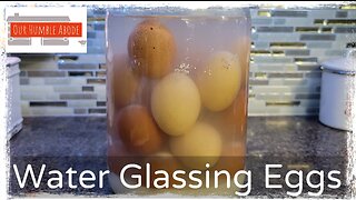 Water Glassing Eggs